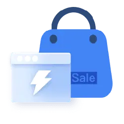 Sale Lightning Icon - sale - No Watermark PNG