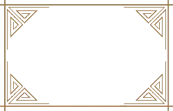 Geometric Pattern - frame - triangle - PNG