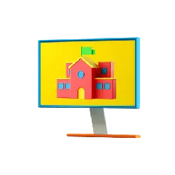Colorful Building Icon - icon - No Watermark PNG