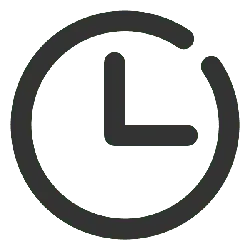 Clock Icon - graphic - Lossless PNG