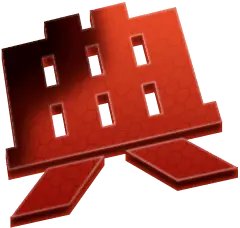 Red Building - red - High Resolution PNG