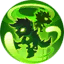 Green Dragon Badge - green - Free Download PNG