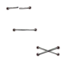 Three Swords - fighting - High Resolution PNG