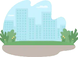 Urban Park Landscape - grassland - Free Download PNG