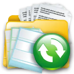 Folder and Refresh Icon - icon - No Watermark PNG