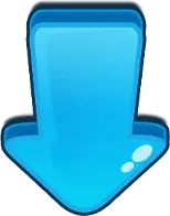 Blue Arrow - icon - navigation - Lossless PNG