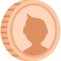 Cartoon Avatar Coin - icon - Free Download PNG