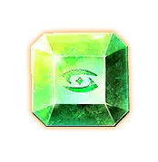 Emerald Eye Stone - magic - No Watermark PNG