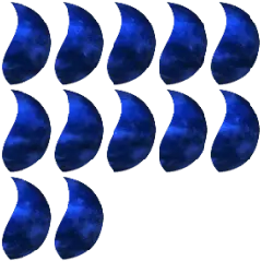 Blue Moon - celestial body - Free PNG