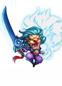 Lion Warrior - sword - High Resolution PNG