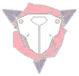 Pink Fox - triangle - Lossless PNG
