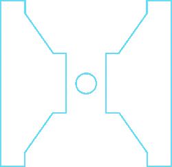X Shape Pattern - geometric shape - Transparent Background PNG