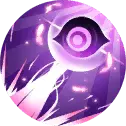 Purple Eye Gem - mysterious - High Resolution PNG