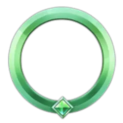 Green Ring - gem - High Resolution PNG