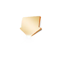 Gold Arrow - download - Lossless PNG