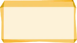 Yellow Border Rectangle - yellow - Transparent Background PNG