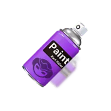 Spray Paint Can - purple - Transparent Background PNG