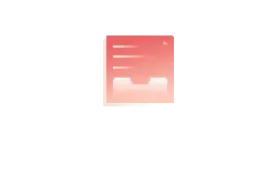 Red Folder - red - storage - No Background PNG