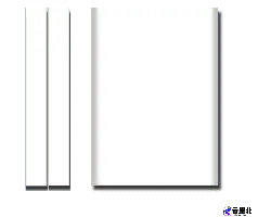 White Rectangle - modern - Free PNG