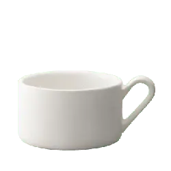 White Ceramic Cup - simple - High Resolution PNG