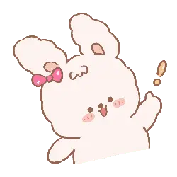 Cute Rabbit - rabbit - expression - Transparent Background PNG