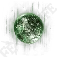 Green Crystal Ball - transparent - High Resolution PNG