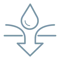 Water Drop Arrow Icon - symbol - Free PNG