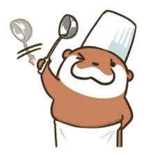 Cooking Bear - food - Transparent Layer PNG