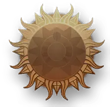 Sun Badge - High Download Count PNG