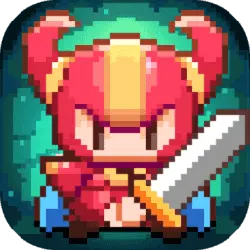 Fire Warrior - pixel art - No Background PNG