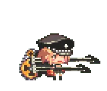 Pixel Pirate - game character - Lossless PNG