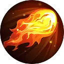 Fireball - magic - energy - Transparent Background PNG