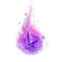 Mystic Crystal - glowing - Free PNG