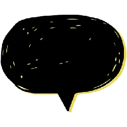 Yellow Dialogue Box - graphic - yellow - No Watermark PNG