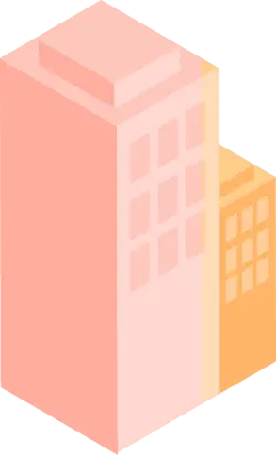 Pink Building - modern - PNG