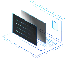 Laptop - futuristic - No Background PNG