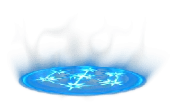 Blue Energy Ring - technology - magic - Transparent Layer PNG