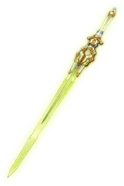 Golden Sword - PNG