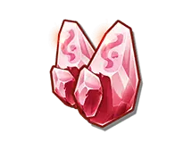 Pink Crystal Ore - mineral - No Watermark PNG