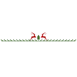 Red Deer and Christmas Tree - nature - Free PNG
