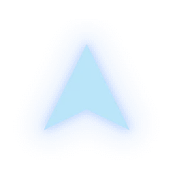 Blue Arrow - logo - indicate - Lossless PNG