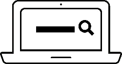 Laptop Search Bar Icon - interface element - Free PNG