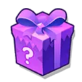 Purple Gift Box - ribbon - mystery - PNG Images