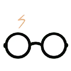Lightning Glasses - mirror - No Background PNG