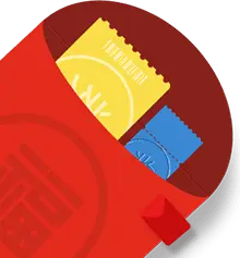 Red Envelope - PNG Images - gift