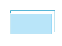 Blue Rectangle - color line - PNG Images
