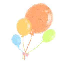 Colored Balloons - holiday - colorful - Free Download PNG