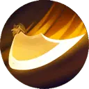 Golden Wings of Light - light - No Background PNG