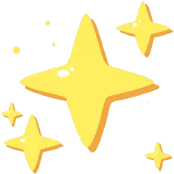 Shining Stars - stars - cartoon - Free PNG
