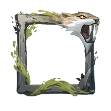 Lion Head Decorative Frame - lion - High Resolution PNG